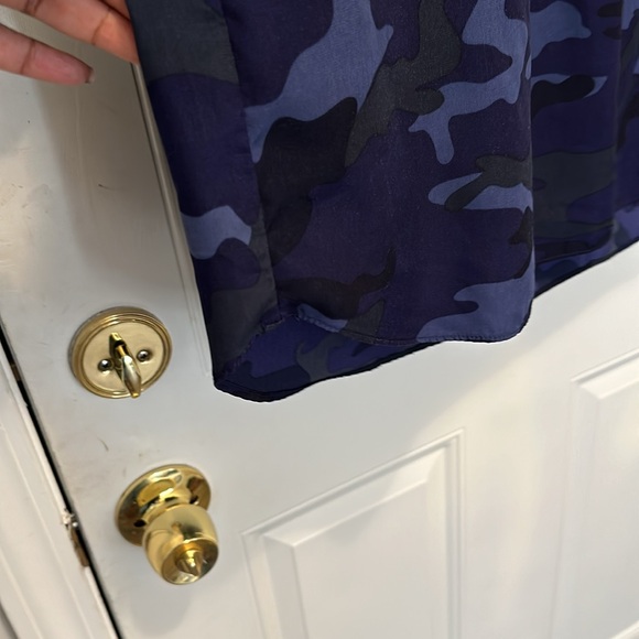 GAP NAVY FATIGUE print Tunic Dress - Picture 3 of 8